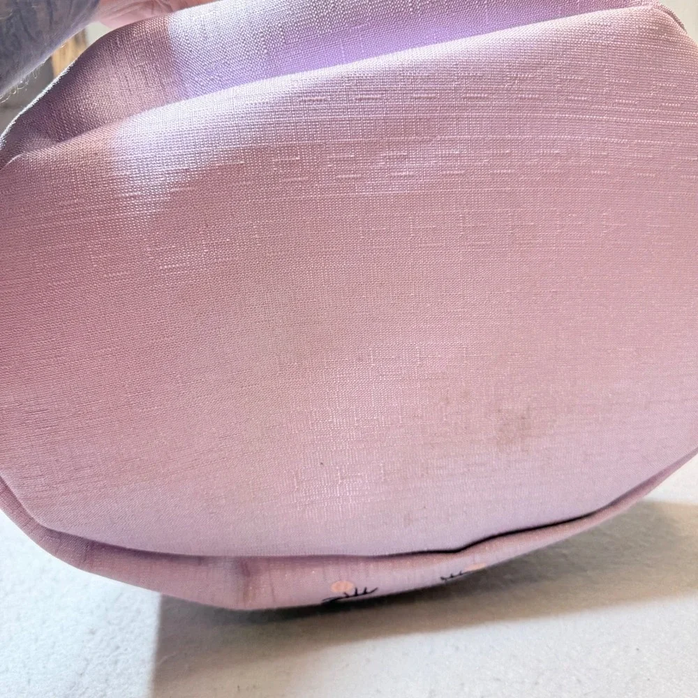 Unicorn Nursery Storage Basket – Lavender Purple Toy Bin Kids Room Décor‎